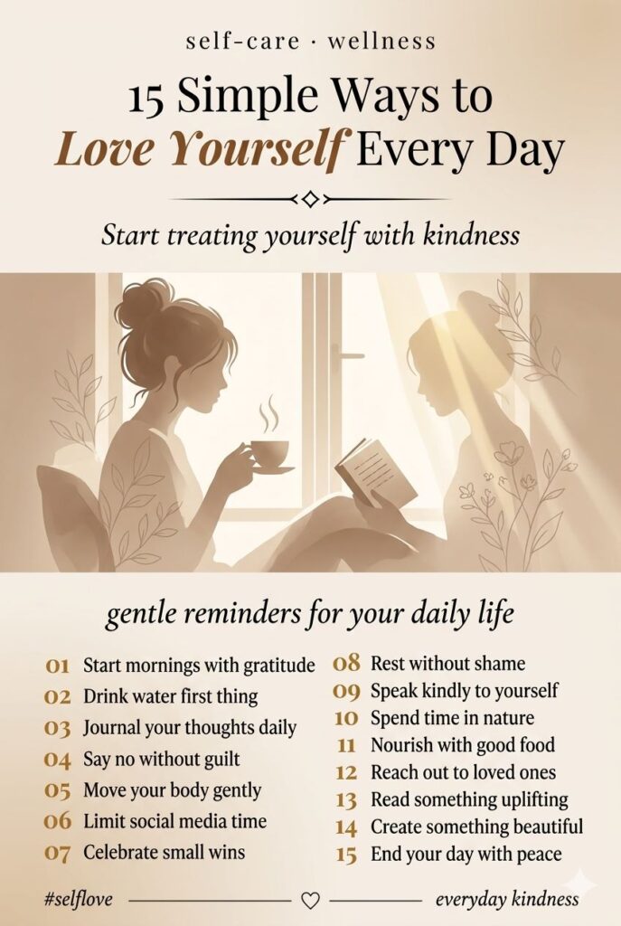 ways to love yourself
