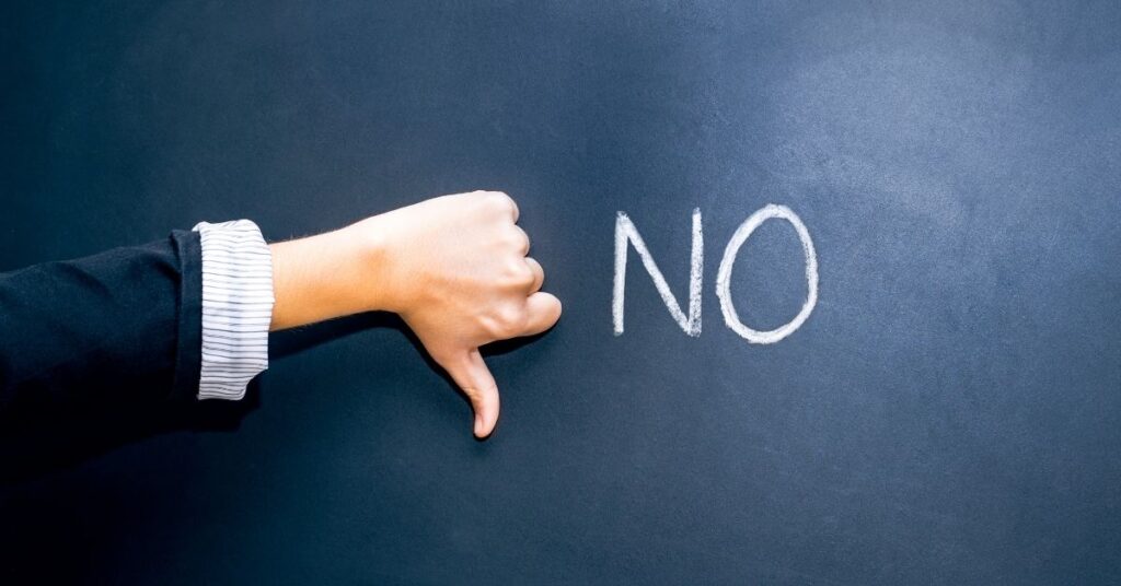learn to say no while setting healthy boundaries