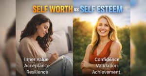 Self-Worth vs Self-Esteem: The Real Difference Most Women Miss