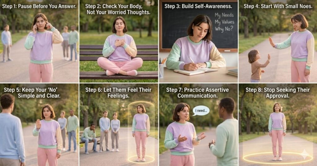 8 Steps: How to Stop People-Pleasing 