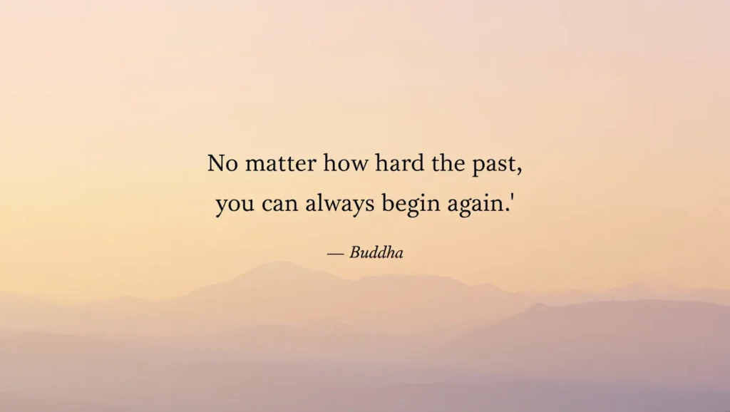 quote to restart your life